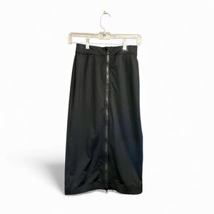 NIKE X RT RICCARDO TISCI Black Training Zippered Skirt